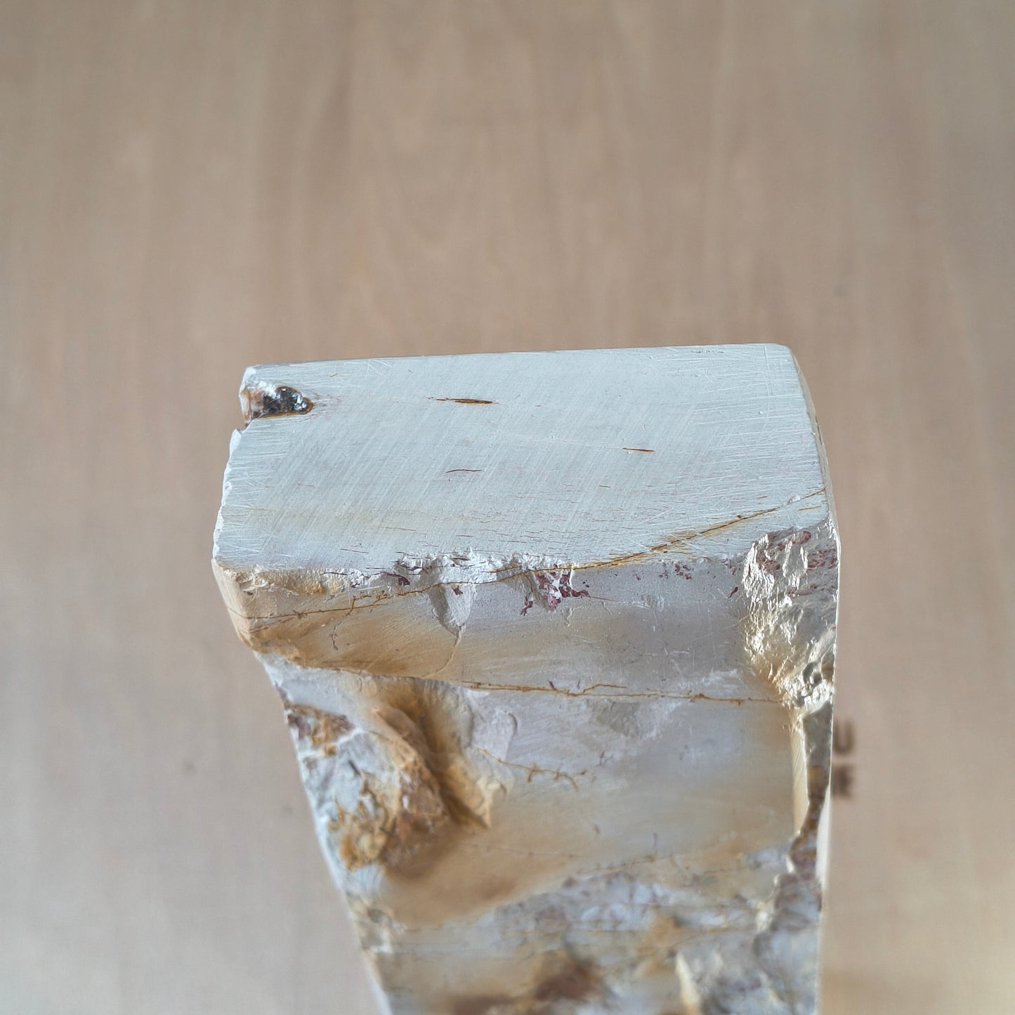 Natural Whetstone White Suita 1231g | Made in Japan, Kyoto, Shohonyama