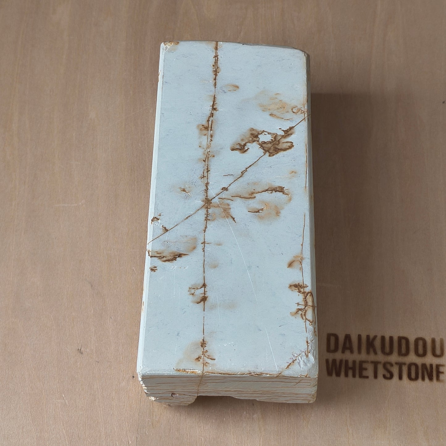 Natural Whetstone White Suita Suminagashi 1019g | Made in Japan, Kyoto, Shohonyama