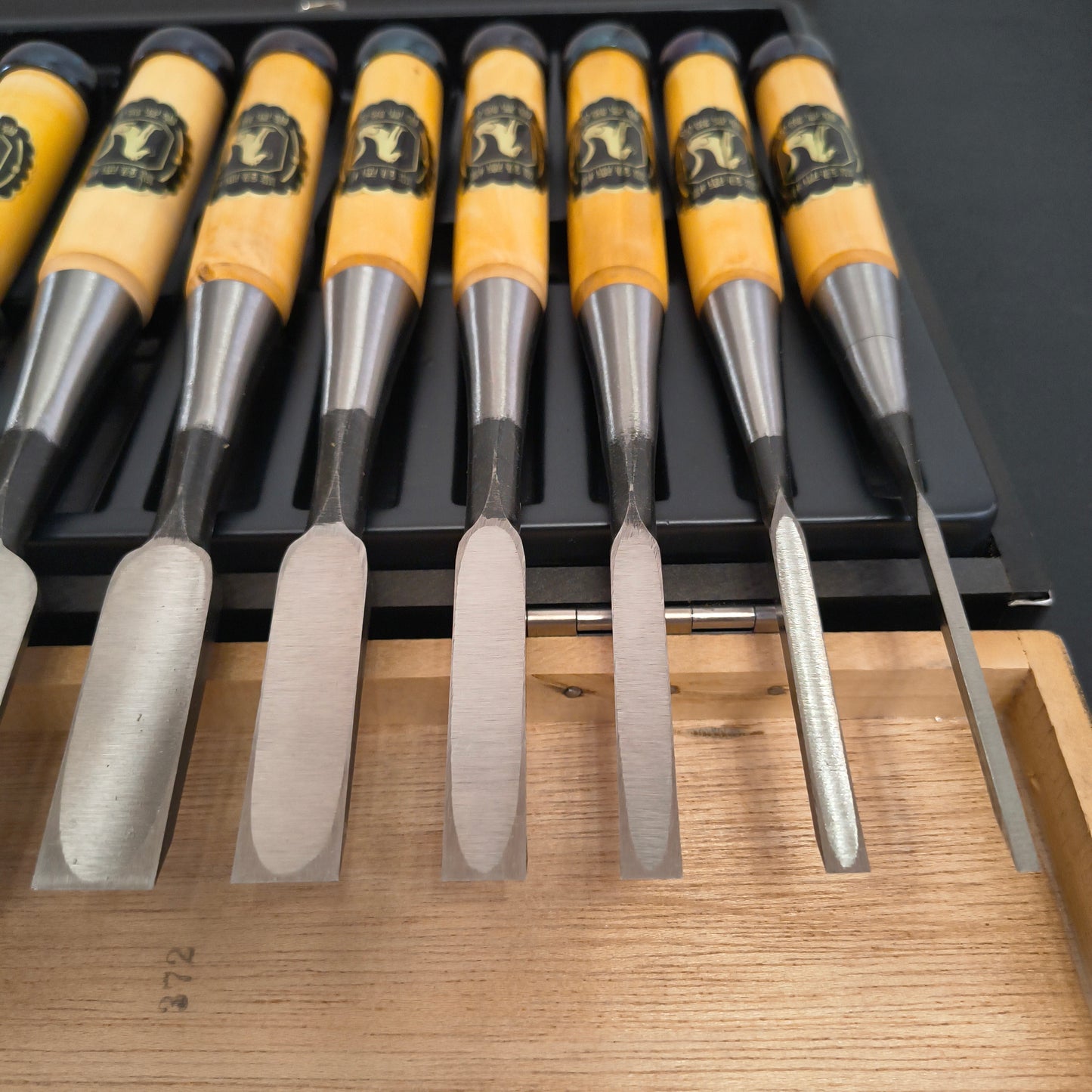 Vintage Chisel Set Kitsune Oire Nomi 10pcs | Made in Japan | Unused