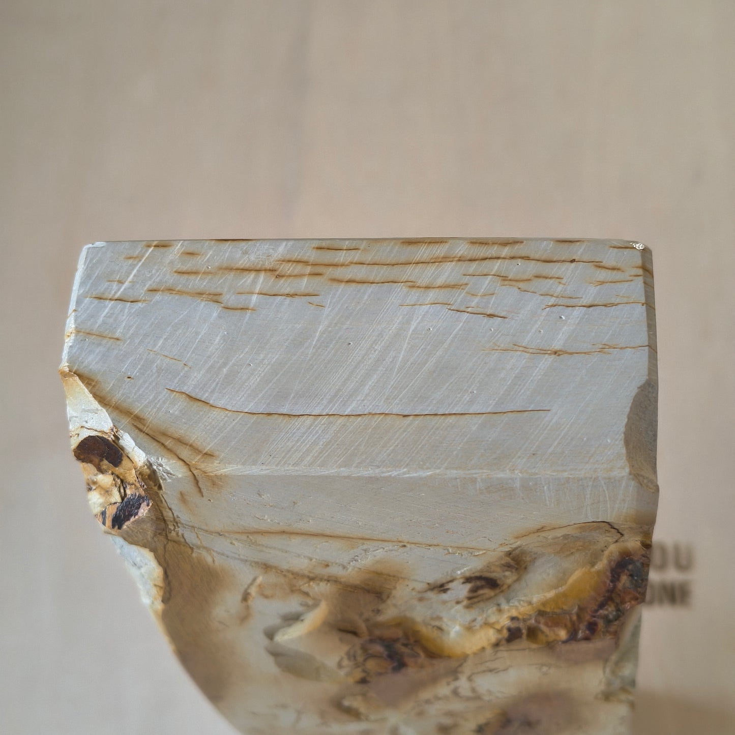 Natural Whetstone White Suita Suminagashi 1637g | Made in Japan, Kyoto, Shohonyama