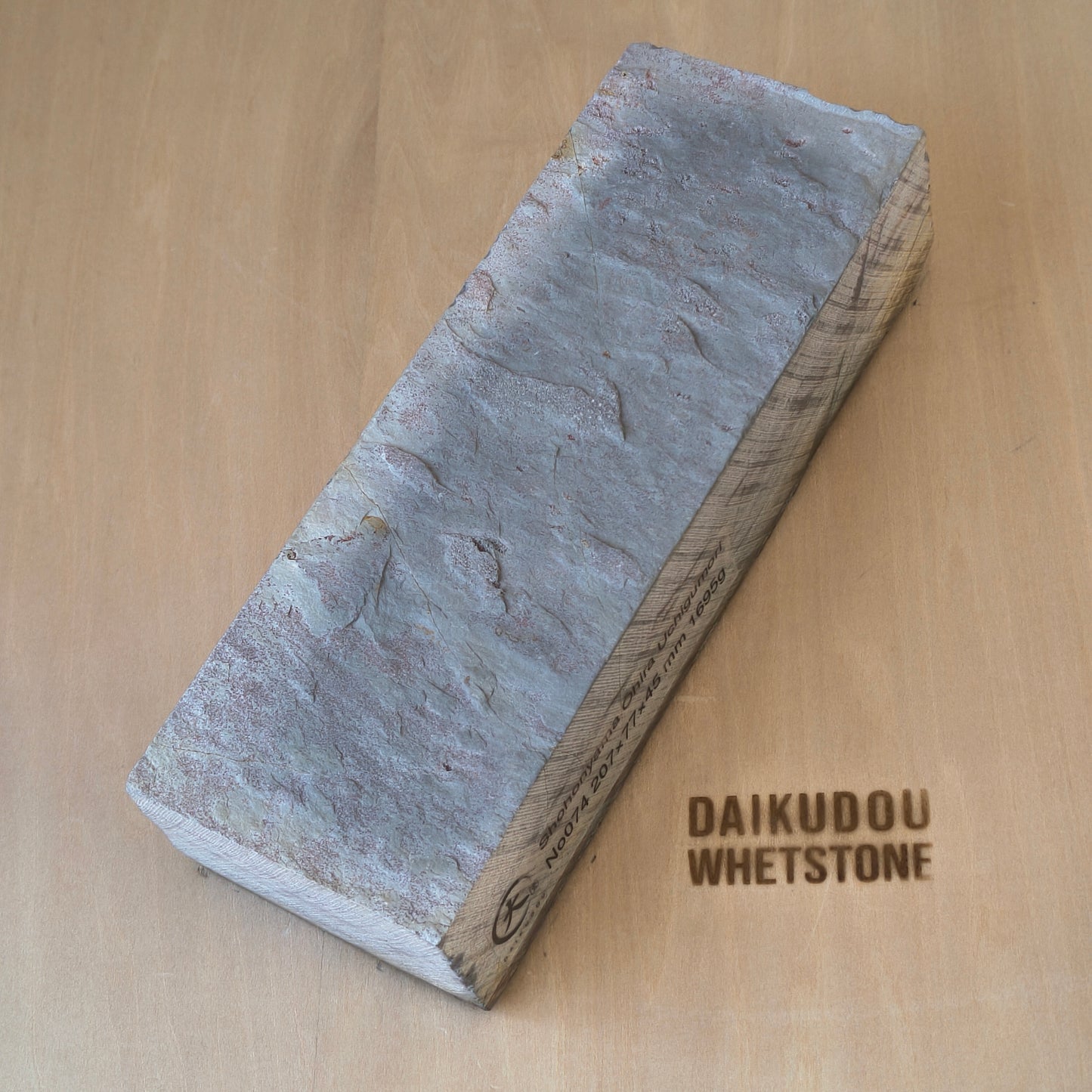 Natural Whetstone Ōhira Uchigumori 1695g | Made in Japan, Kyoto, Shohonyama