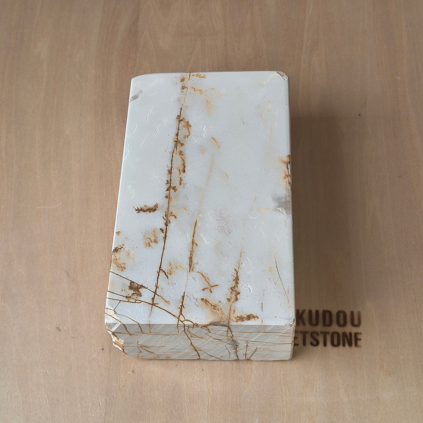 Natural Whetstone Renge White Suita 1272g | Made in Japan, Kyoto, Shohonyama