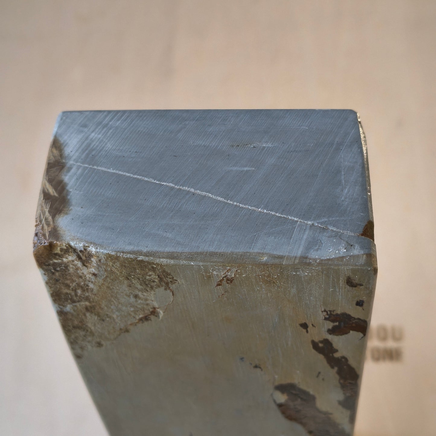 Natural Whetstone Damascus Mizu Asagi 2055g | Made in Japan, Kyoto, Shohonyama