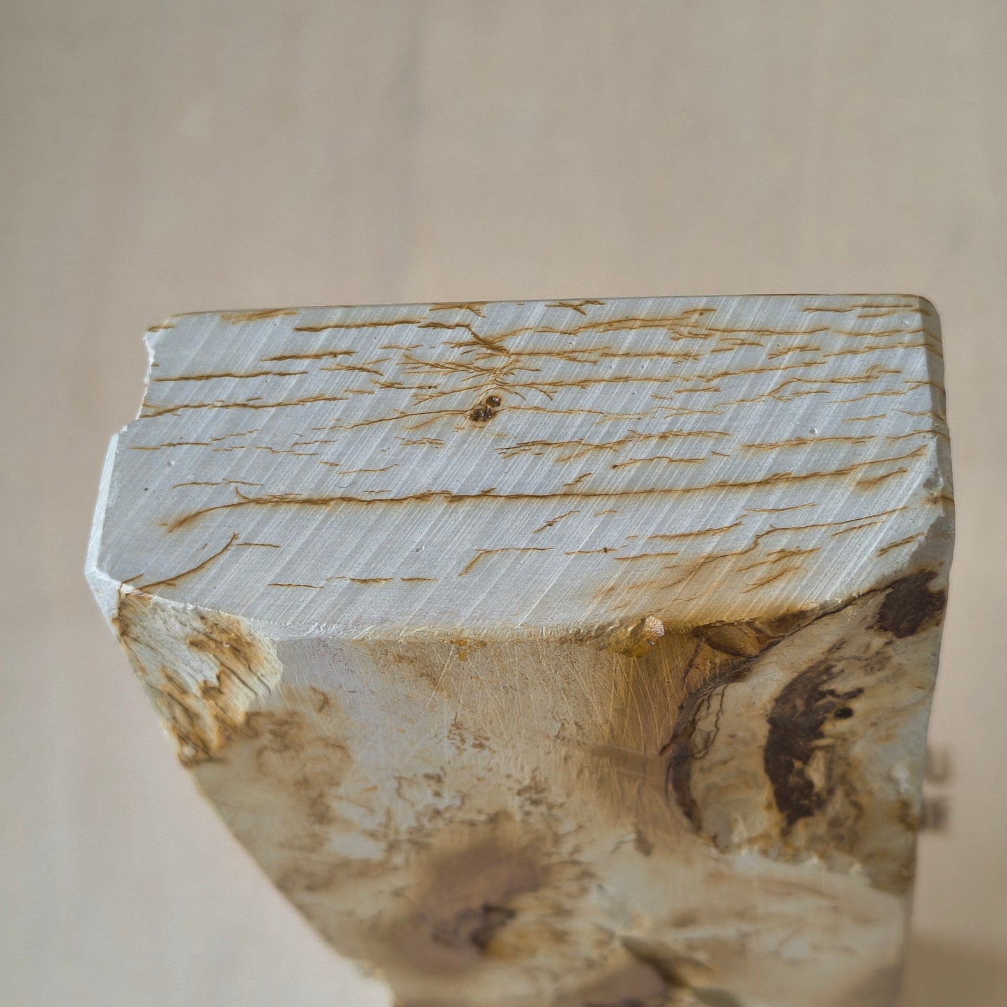 Natural Whetstone White Suita Suminagashi 1637g | Made in Japan, Kyoto, Shohonyama