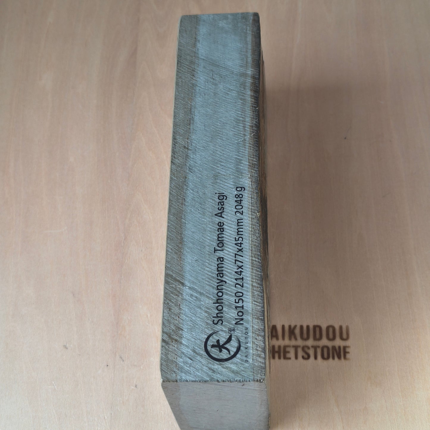 Natural Whetstone Tomae Asagi 2048g | Made in Japan, Kyoto, Shohonyama