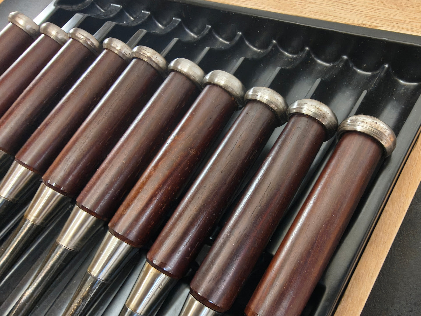 Vintage Chisel Set Kichiichirō Oire Nomi 10pcs | Made in Japan | Unused