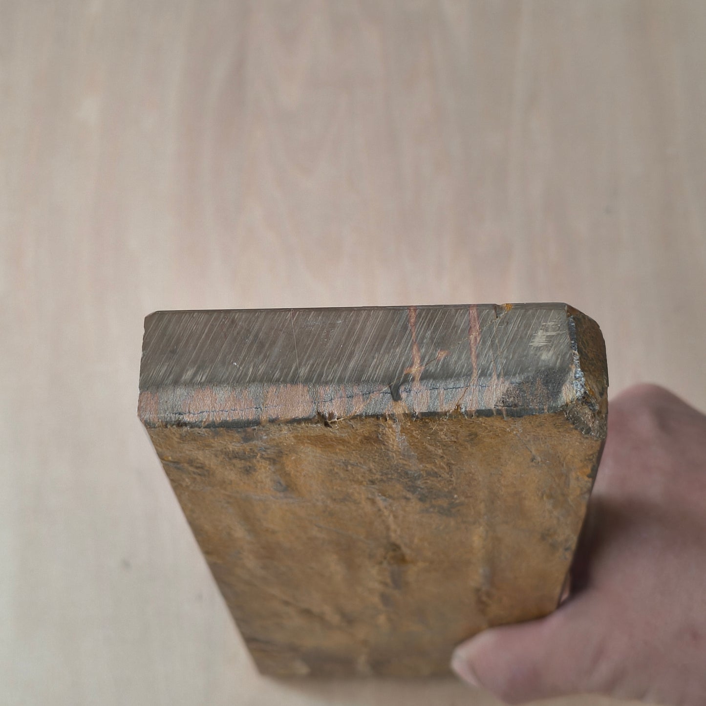 Natural Whetstone Karasu 894g | Made in Japan, Kyoto, Shohonyama