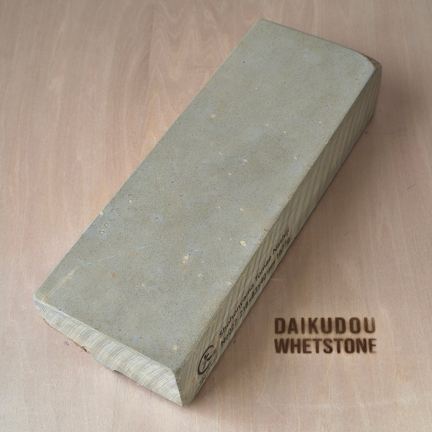 Natural Whetstone Tomae Nashiji 1677g | Made in Japan, Kyoto, Shohonyama