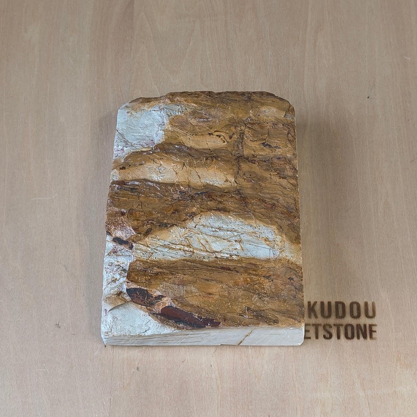 Natural Whetstone Renge White Suita 861g | Made in Japan, Kyoto, Shohonyama