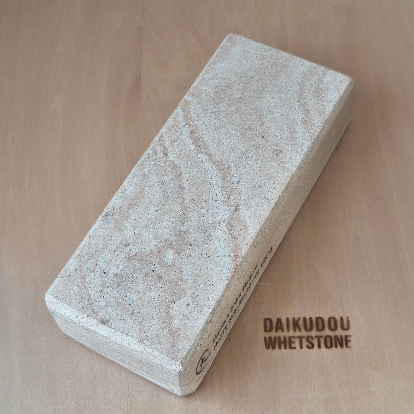 Natural Whetstone Mikawa Shiro-Nagura 1695g | Made in Japan, Kyoto, Shohonyama