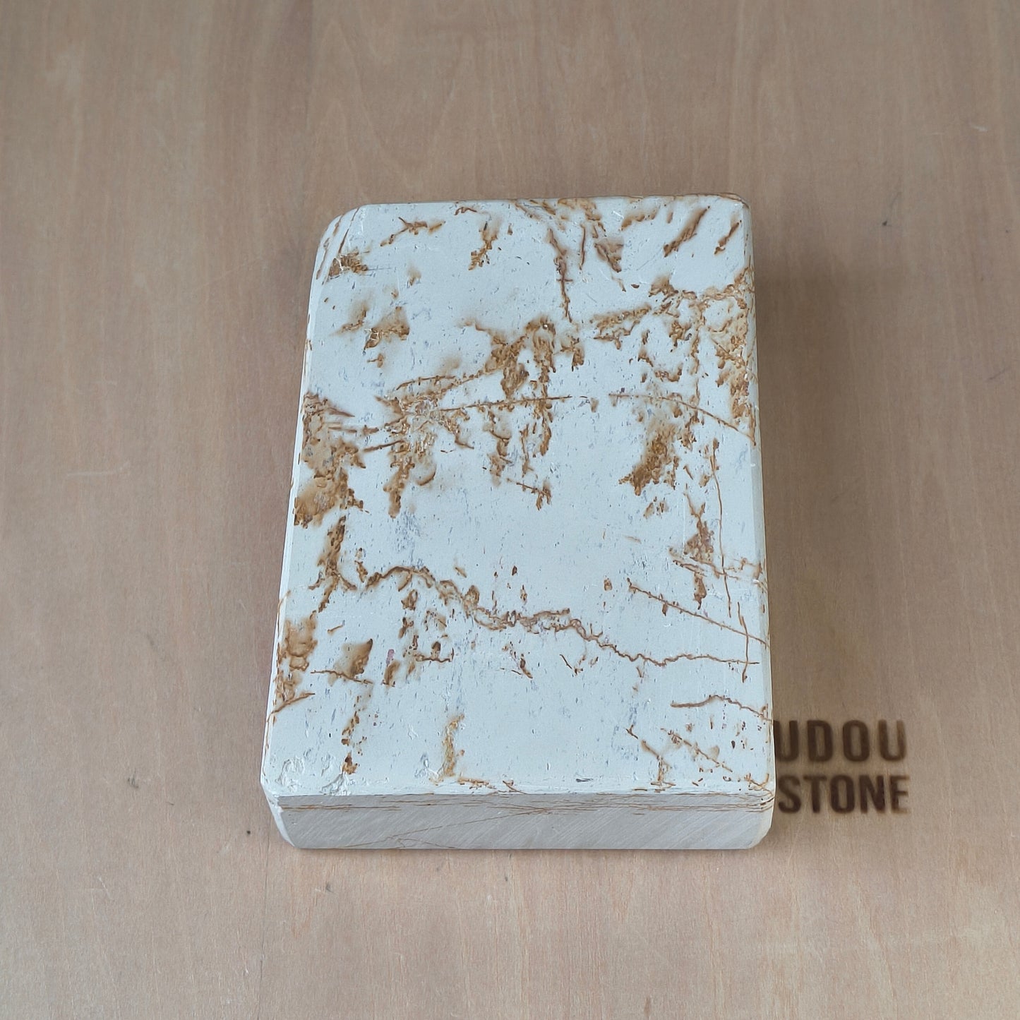 Natural Whetstone White Suita 911g | Made in Japan, Kyoto, Shohonyama