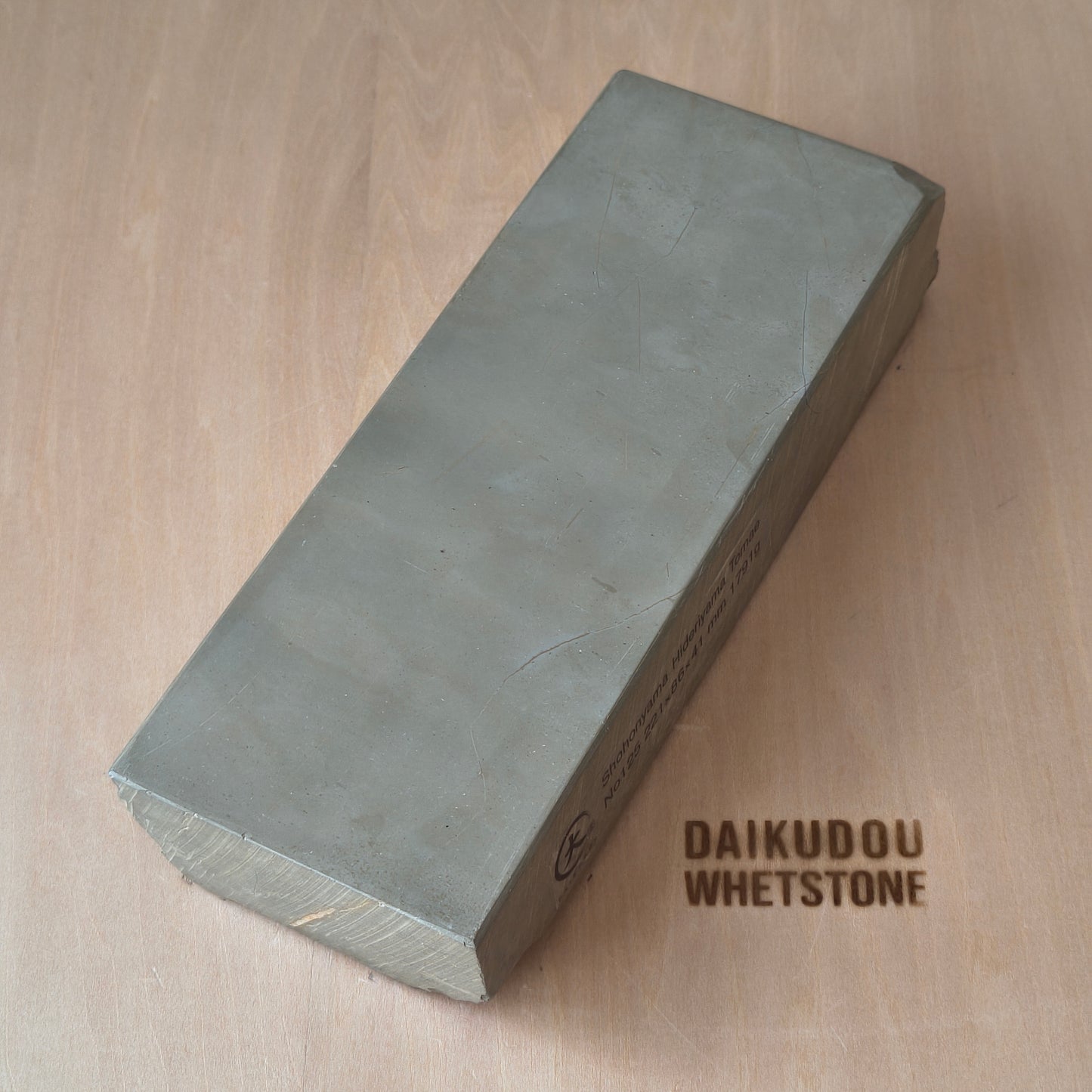 Natural Whetstone Hideriyama Tomae 1791g | Made in Japan, Kyoto, Shohonyama
