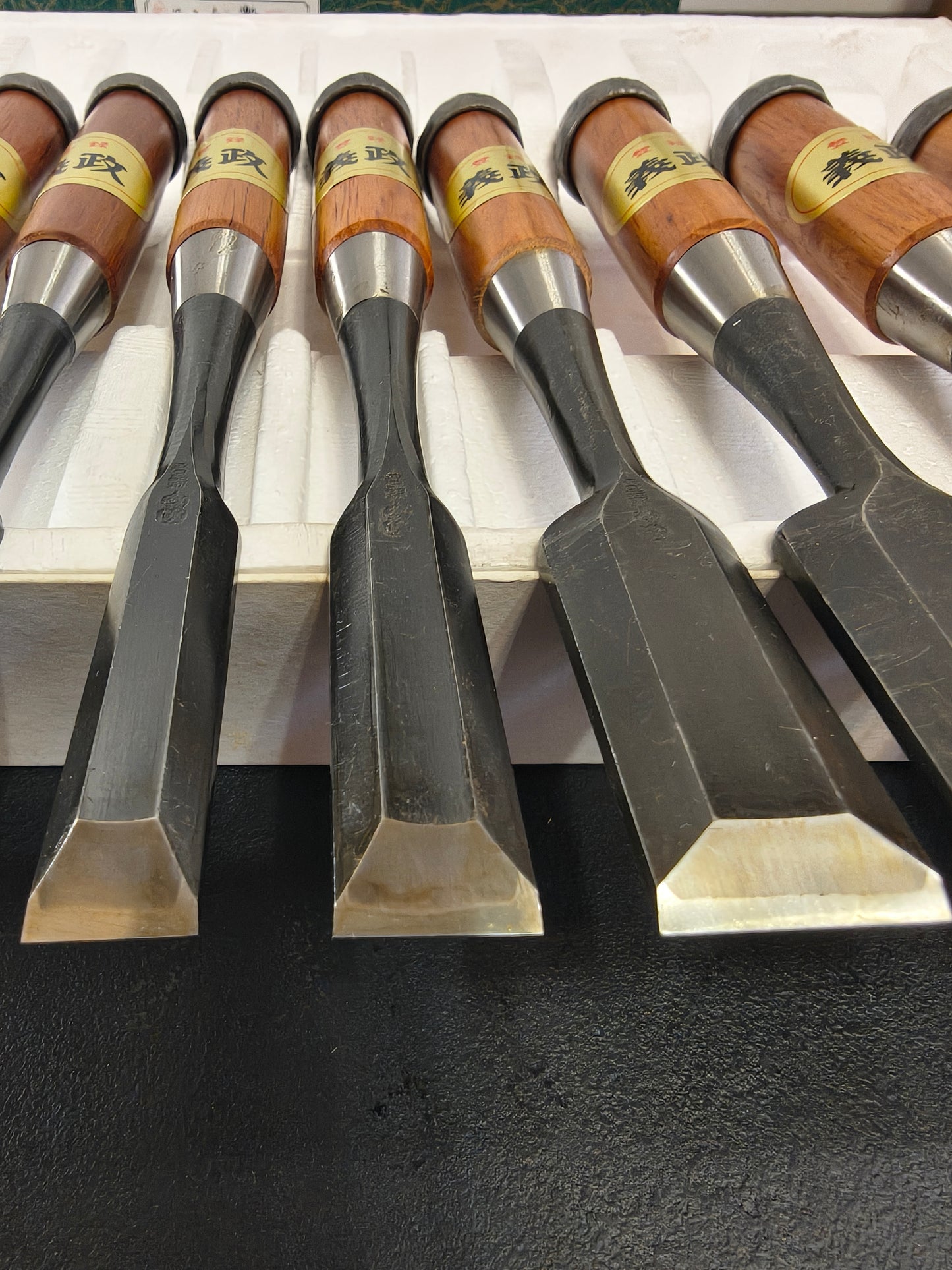 Vintage Chisel Set Yoshimasa Oire Nomi 10pcs | Made in Japan | Unused