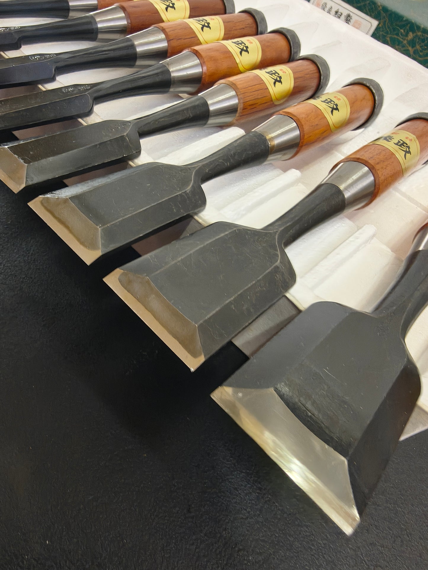 Vintage Chisel Set Yoshimasa Oire Nomi 10pcs | Made in Japan | Unused