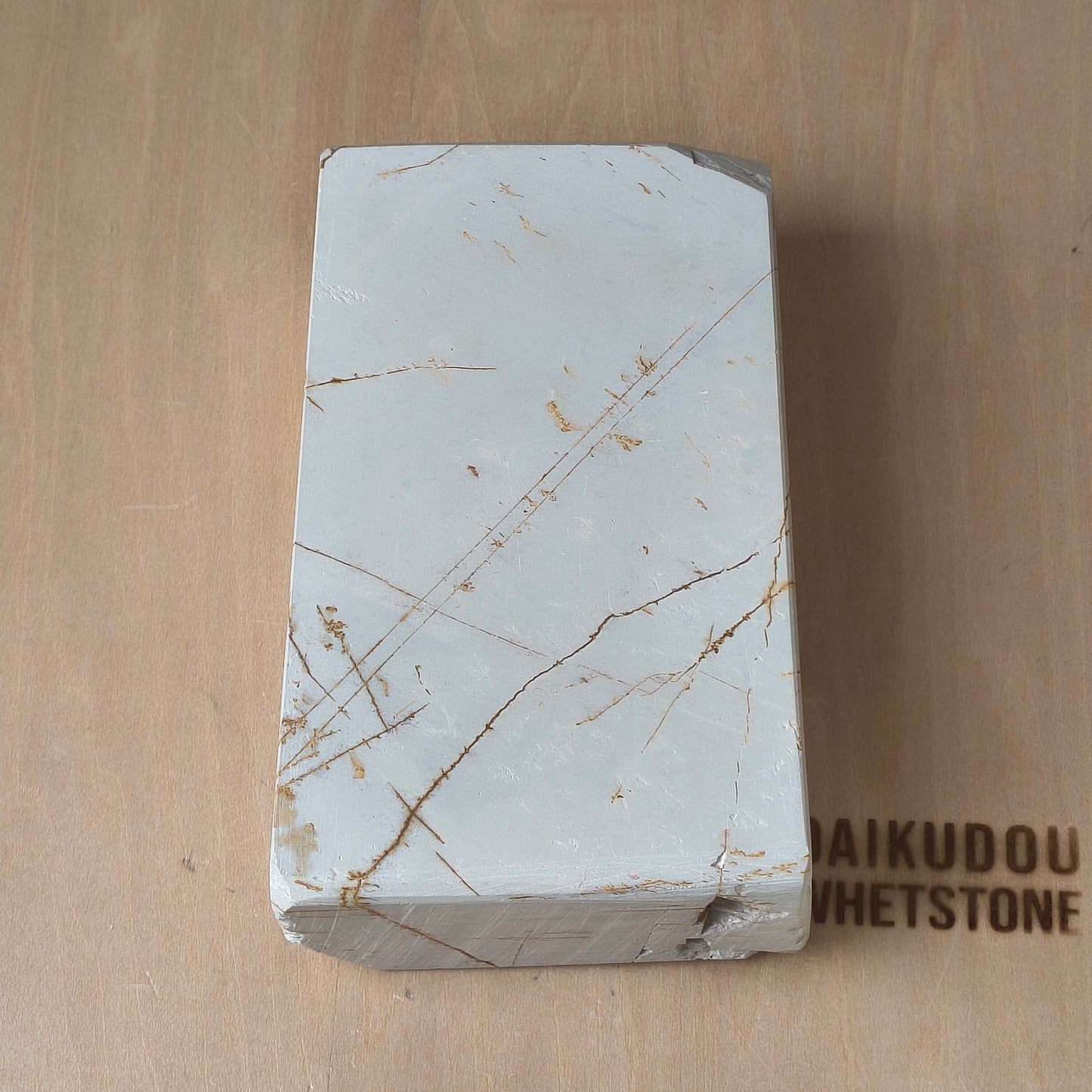 Natural Whetstone White Suita Momiji 913g | Made in Japan, Kyoto, Shohonyama