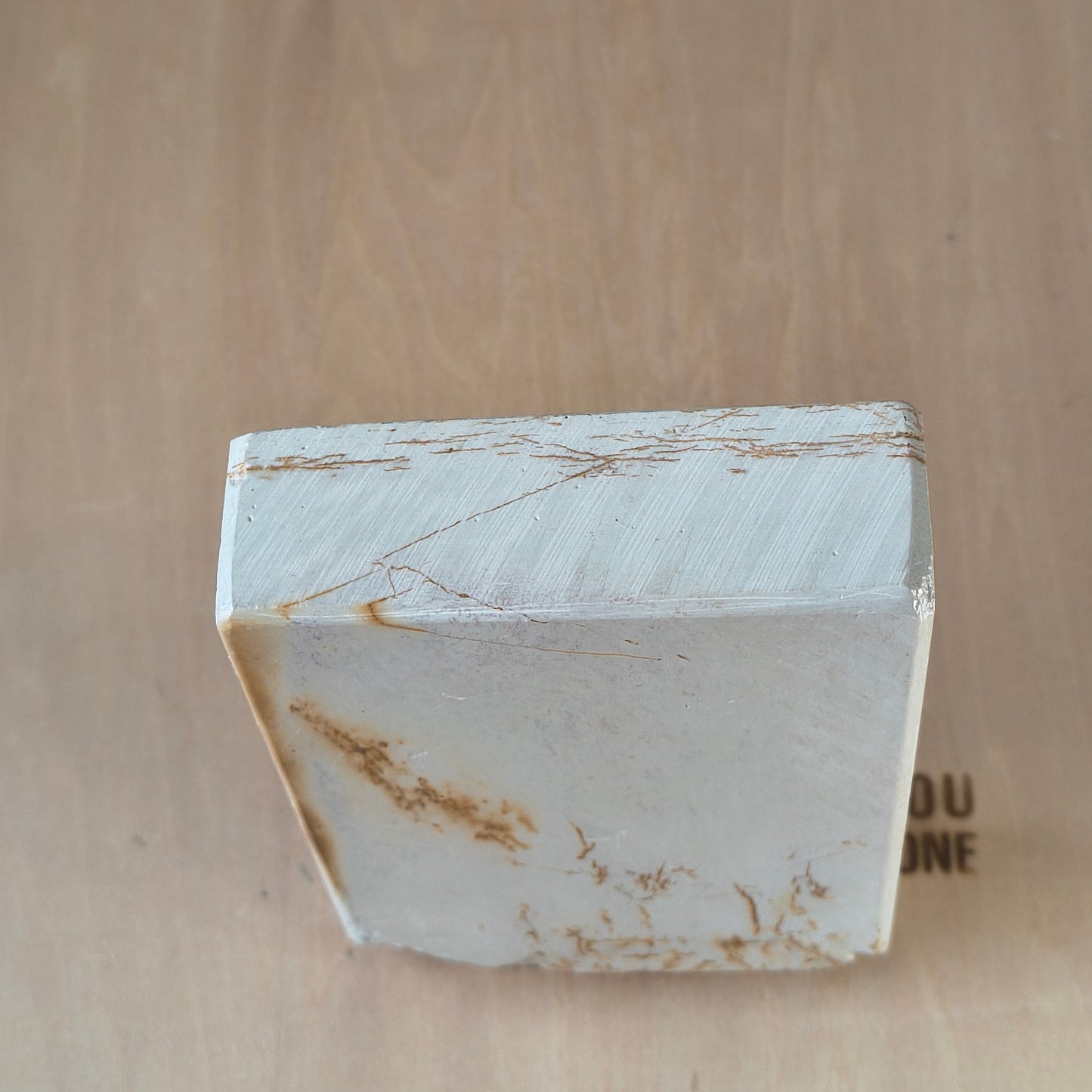 Natural Whetstone White Suita 911g | Made in Japan, Kyoto, Shohonyama