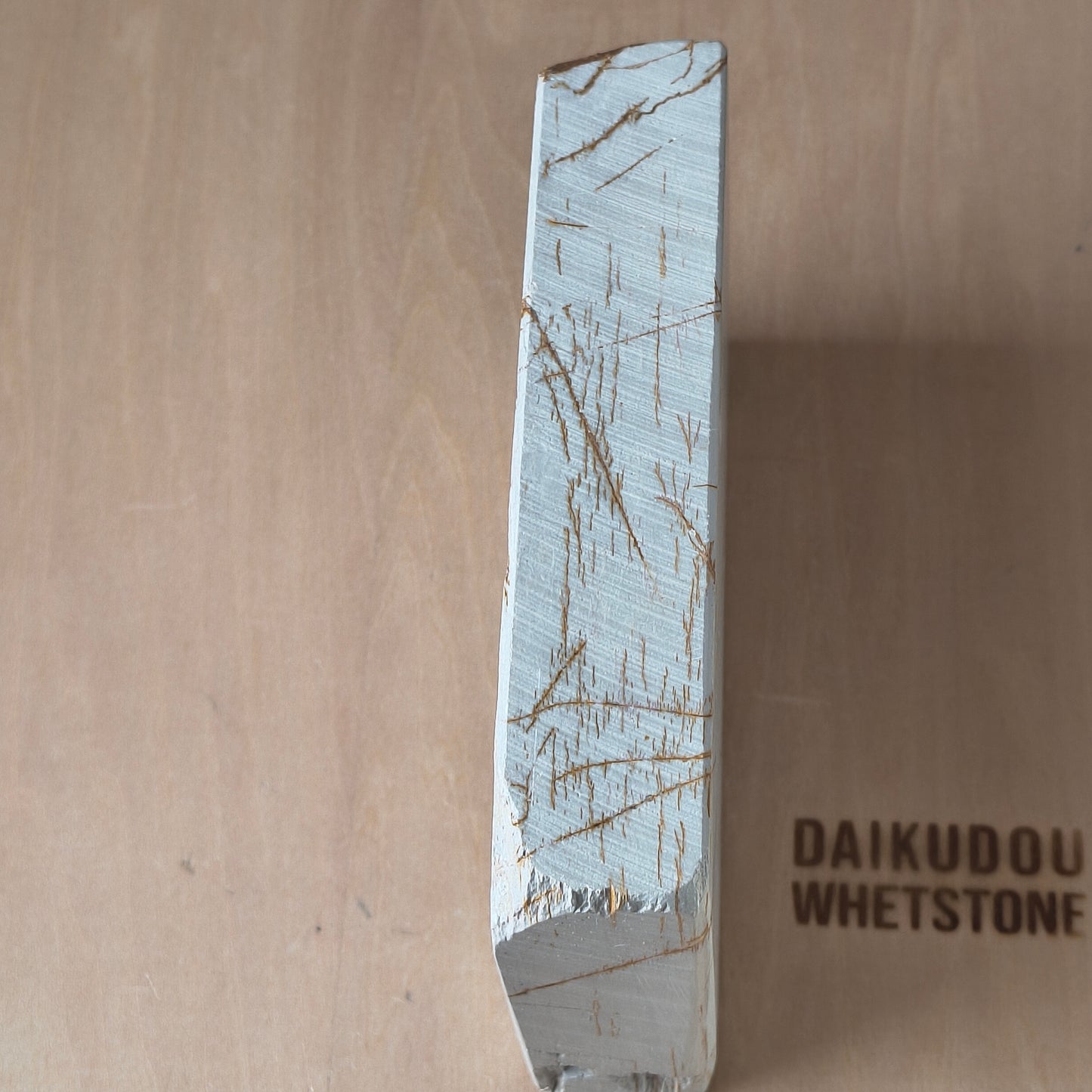 Natural Whetstone White Suita Momiji 913g | Made in Japan, Kyoto, Shohonyama