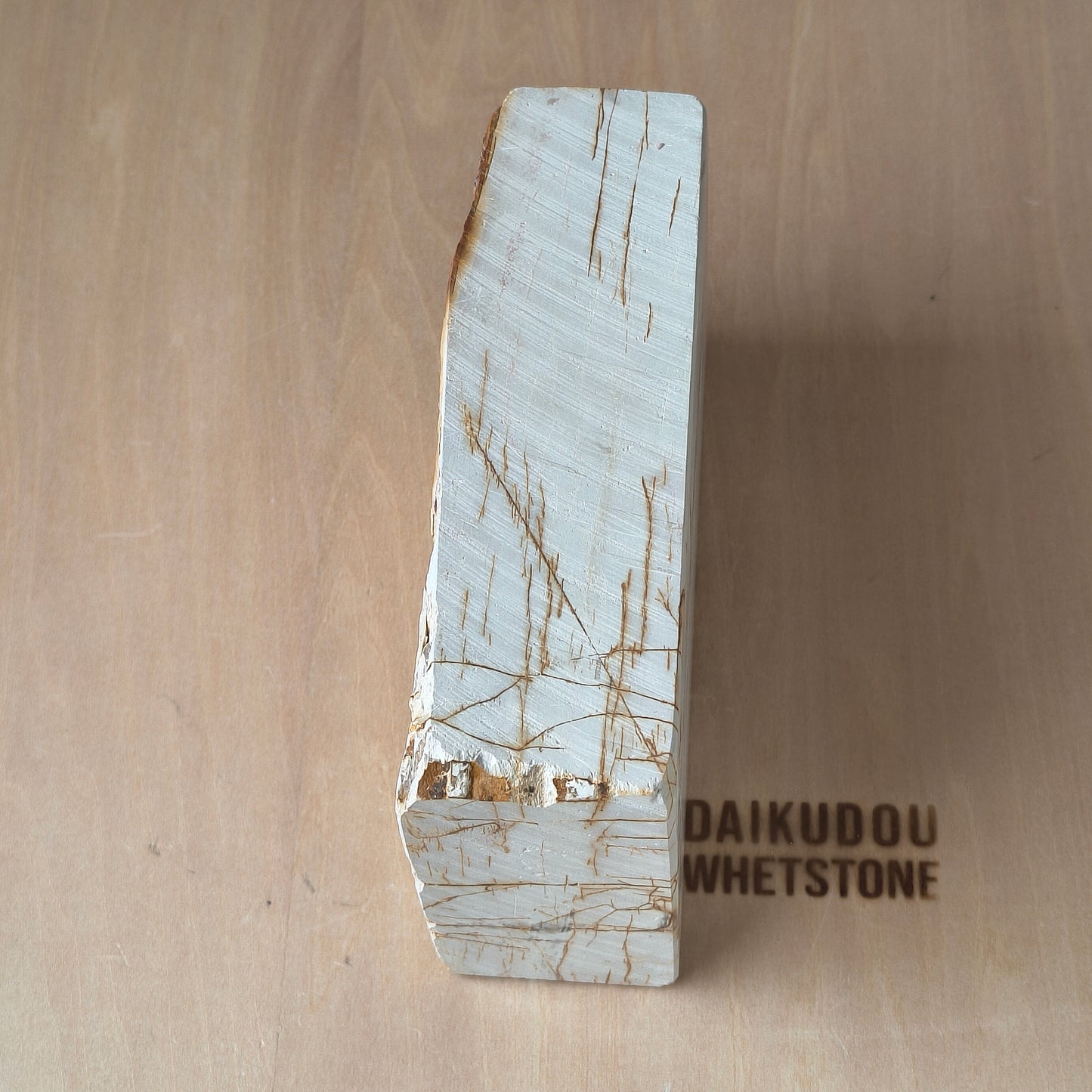 Natural Whetstone Renge White Suita 1272g | Made in Japan, Kyoto, Shohonyama