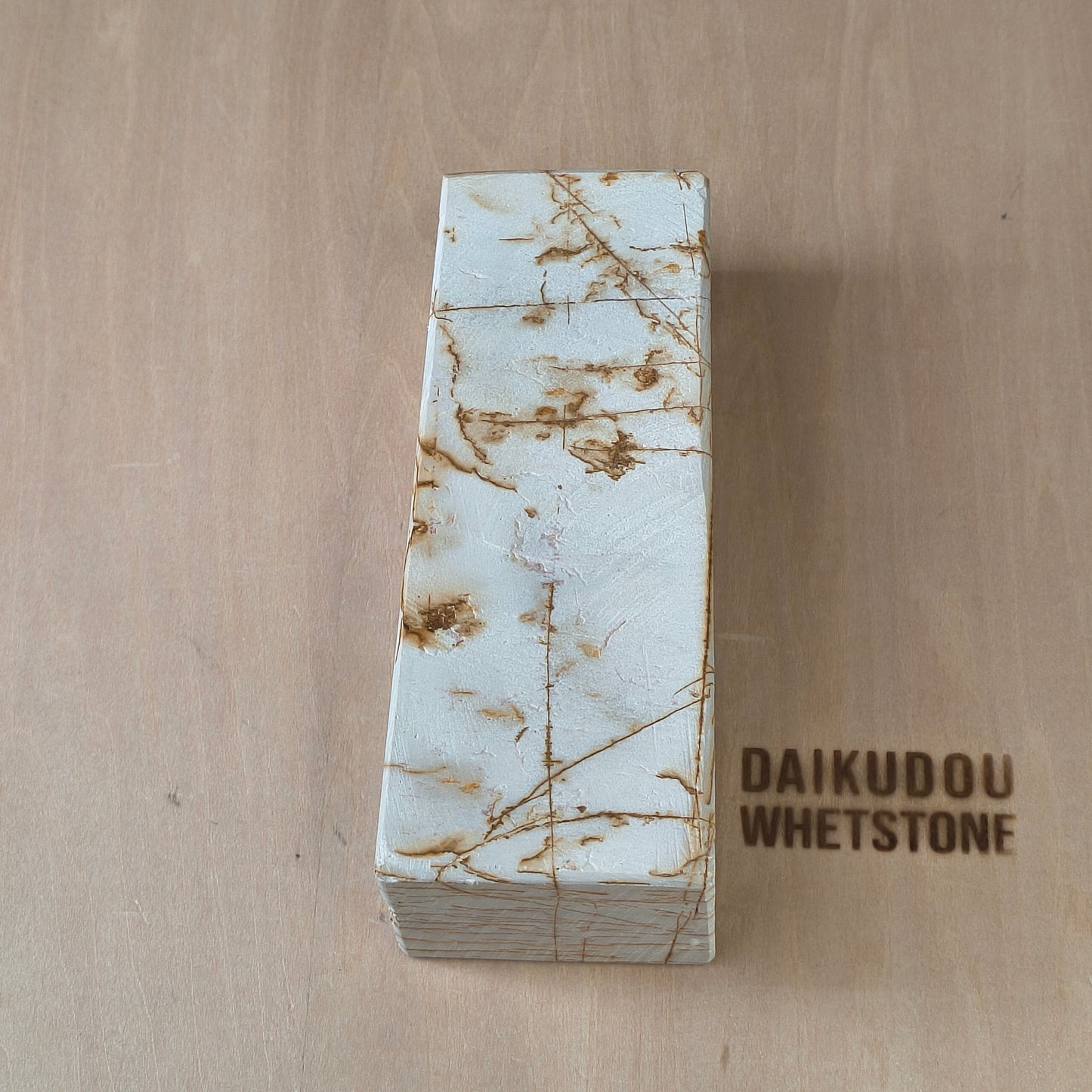 Natural Whetstone Renge White Suita 647g | Made in Japan, Kyoto, Shohonyama