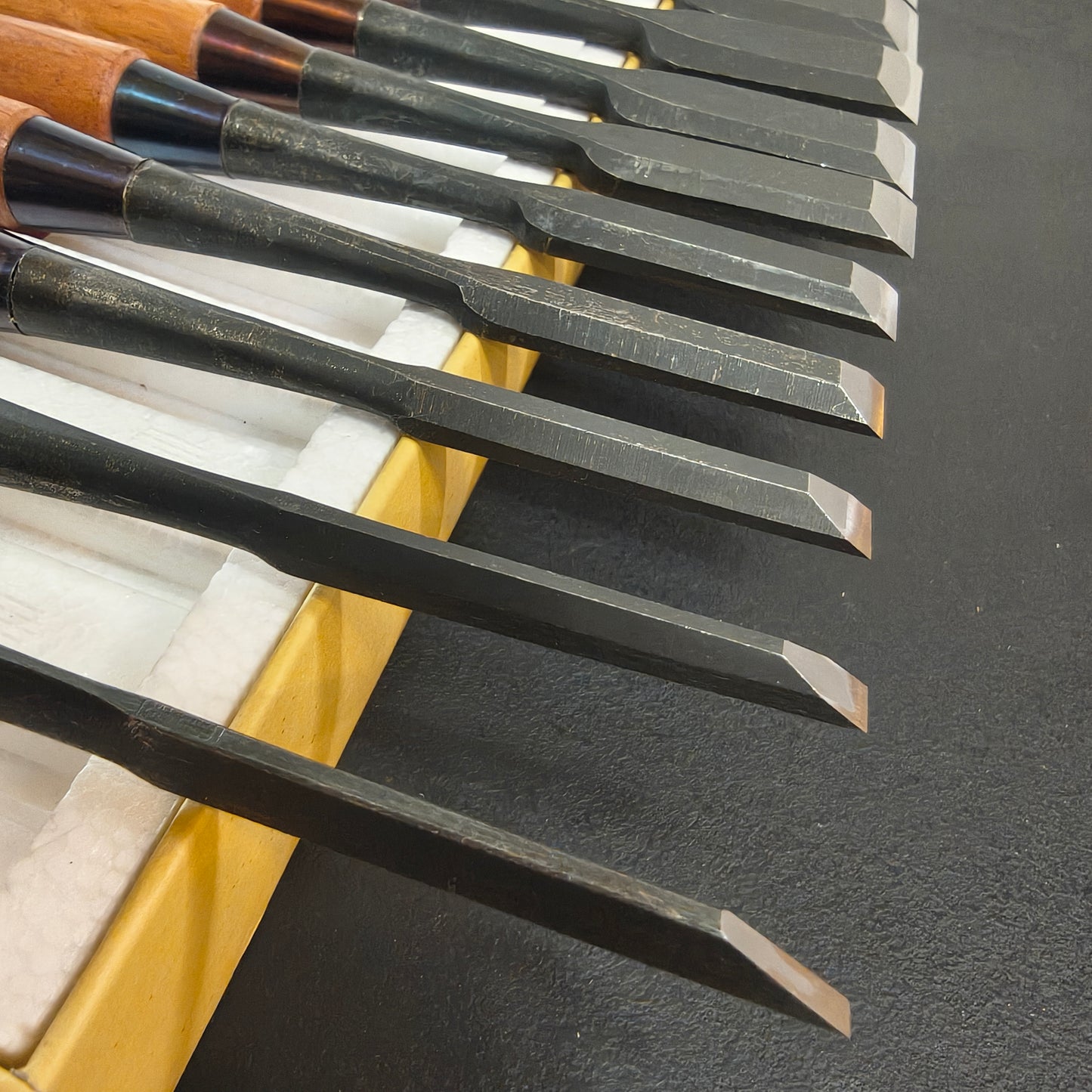 Vintage Chisel Set Yoshikane Oire Nomi 10pcs | Made in Japan | Unused