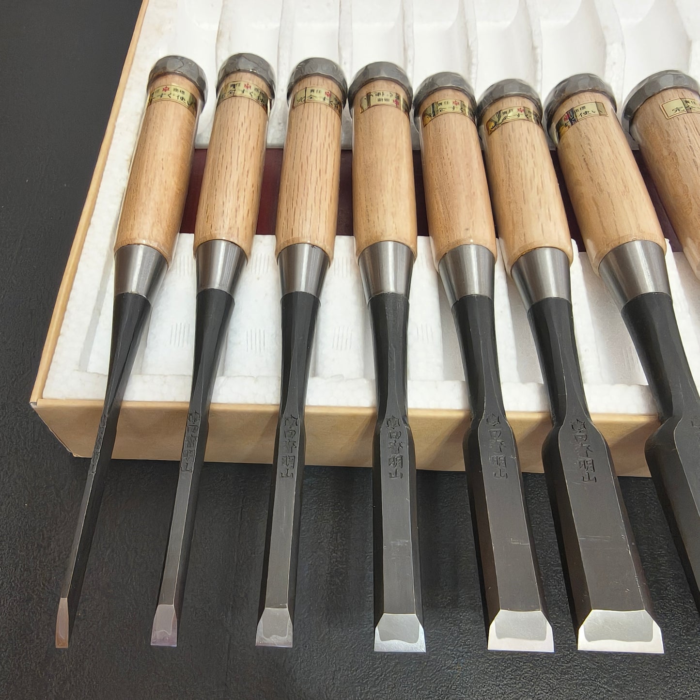 Vintage Chisel Set Tazai Meizan Oire Nomi | Made in Japan | Unused
