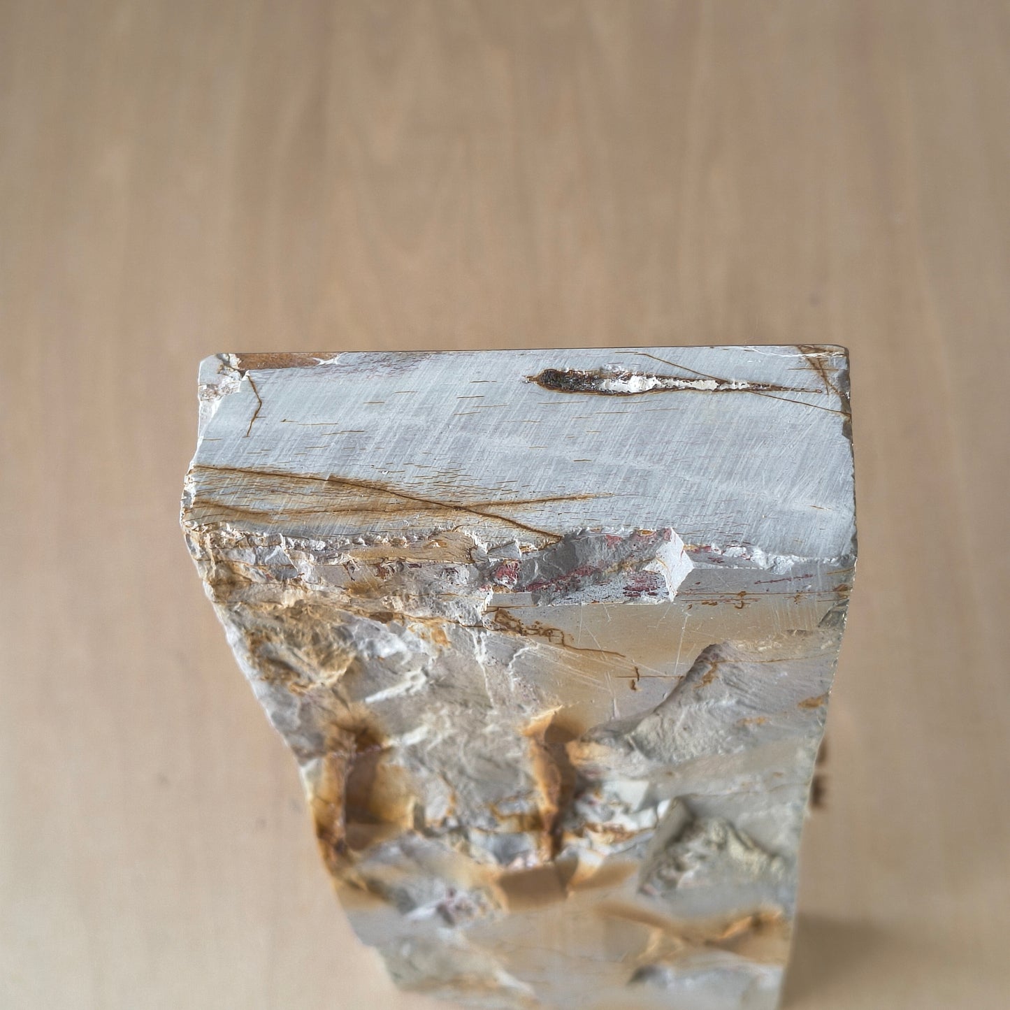 Natural Whetstone White Suita 1138g | Made in Japan, Kyoto, Shohonyama