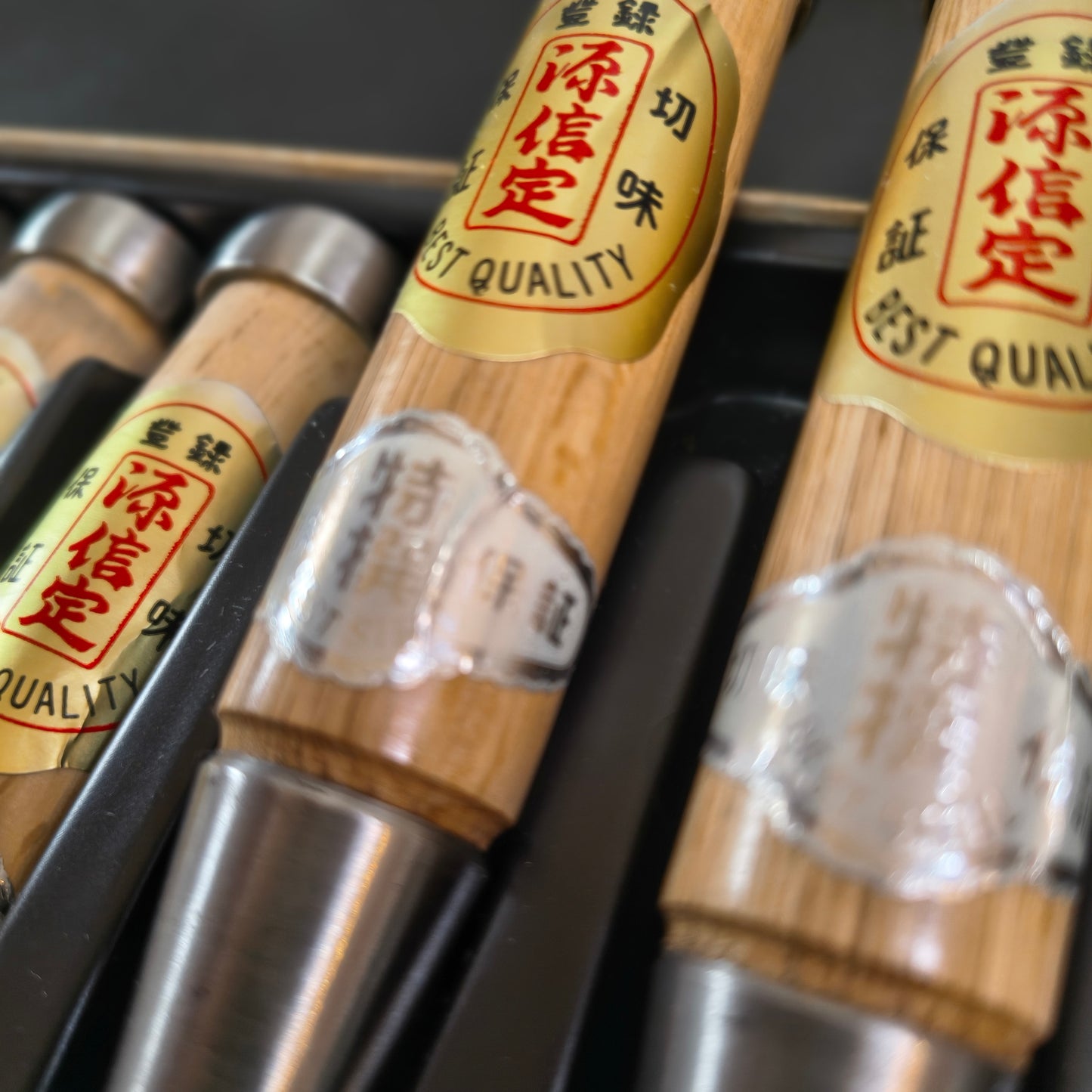 Vintage Chisel Set Minamoto Nobusada Oire Nomi 10pcs | Made in Japan | Unused