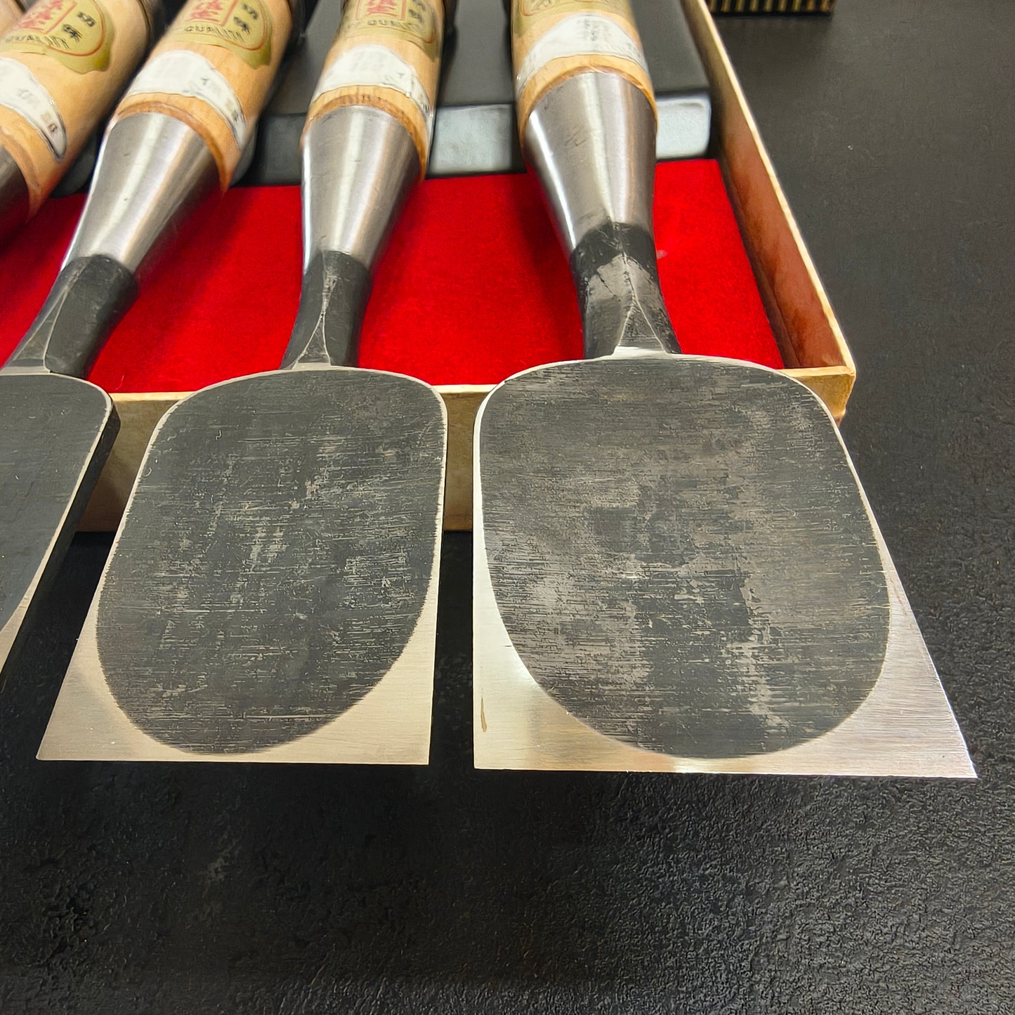 Vintage Chisel Set Minamoto Nobusada Oire Nomi 10pcs | Made in Japan | Unused