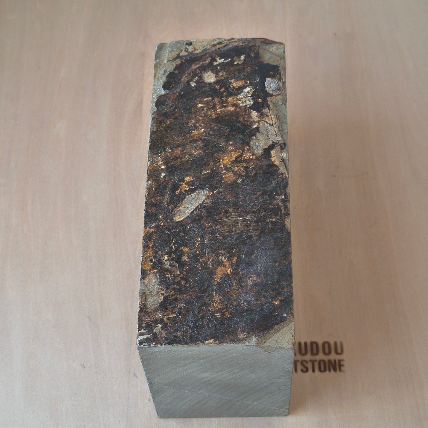 Natural Whetstone Midori-ita Usu-Karasu 3680g | Made in Japan, Kyoto, Shohonyama