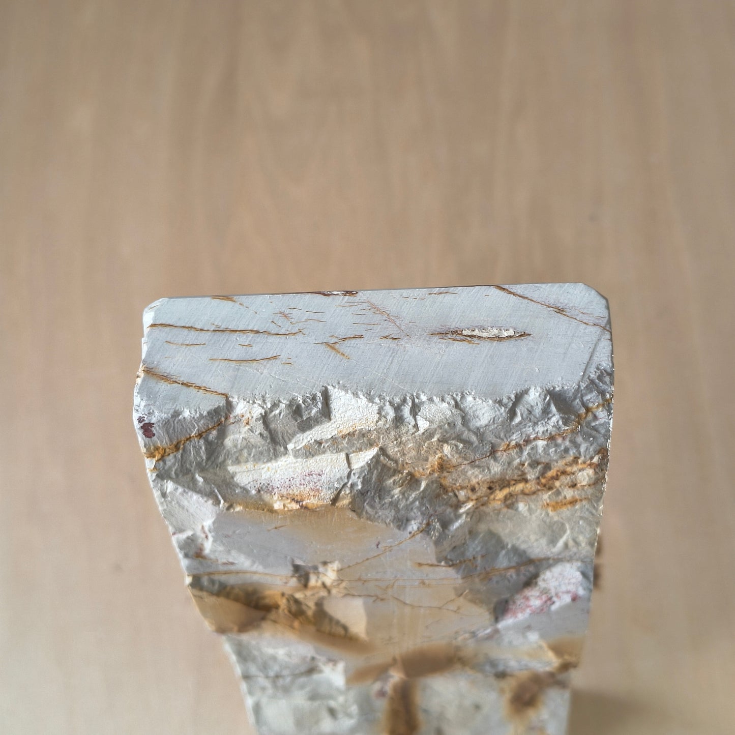Natural Whetstone White Suita 1138g | Made in Japan, Kyoto, Shohonyama